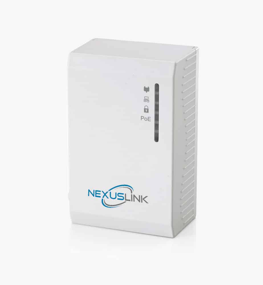 Nexuslink G.hn Powerline Adapter with Power Over Ethernet (PoE) I Single Device (GPL-1200PoE)